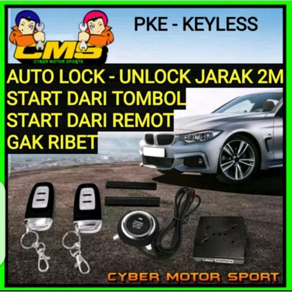 Ori Full sett Alarm mobil remot Xenia. Alarm daihatsu allnew Xenia. ca