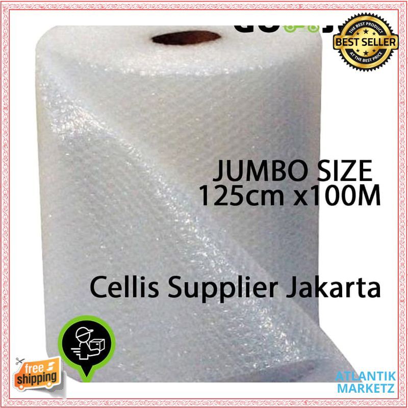 

JUMBO Buble Wrap 125 cm X 100 Meter ( GOJEK ONLY )