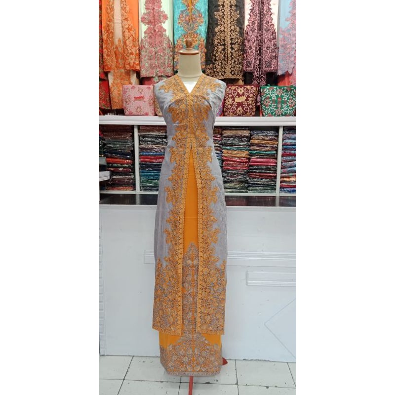 BAHAN BAJU KURUNG| BAKAL BAJU MELAYU | DASAR BAJU BORDIR KERANCANG ABAYA FULL PAYET JAGUARD