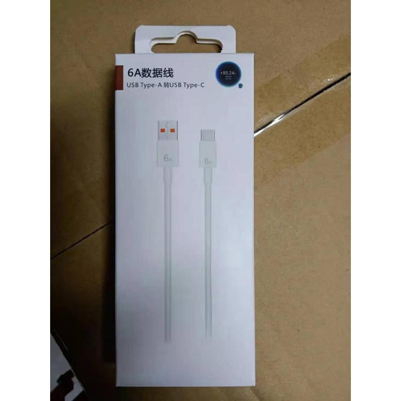 Kabel Data Type C Fast Charging real 6A Ori Fast