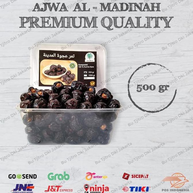 

Kurma Ajwa / Nabi 500Gr Asli Madinah Premium Quality Mudikulo.Com1