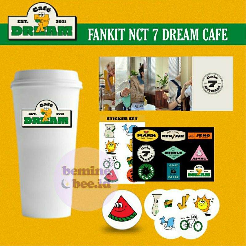[READY STOK] FANKIT REUSABLE CUP NCT 7 DREAM CAFE