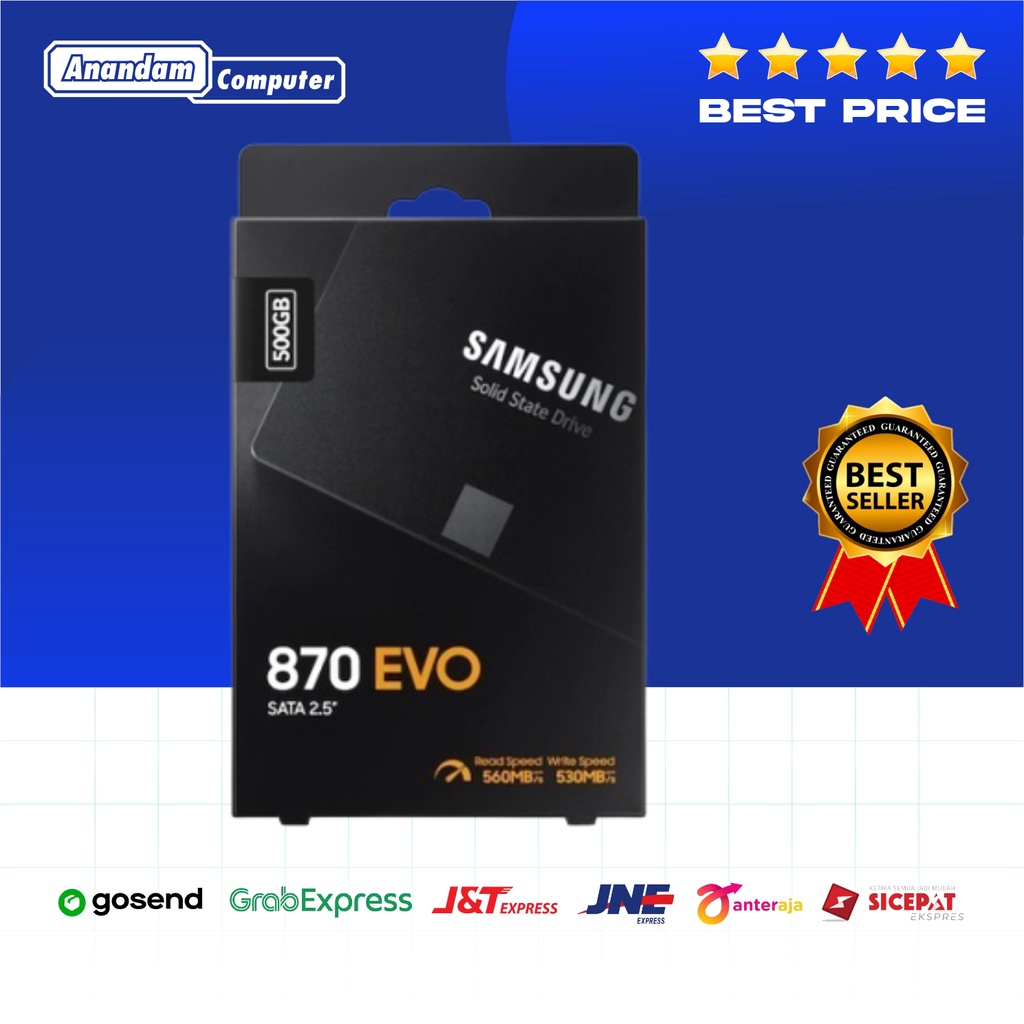 Samsung 870 EVO SATA 2.5&quot; SSD 500GB