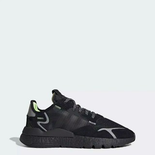  SEPATU  ADIDAS  NITE JOGGER 3M TRIPLE  BLACK  100 ORIGINAL 