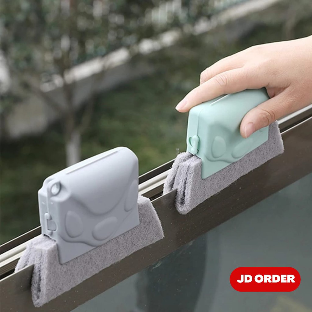 Sikat Magic Window Cleaning Brush | Sikat Pembersih Sela-Sela Jendela Mutifungsi