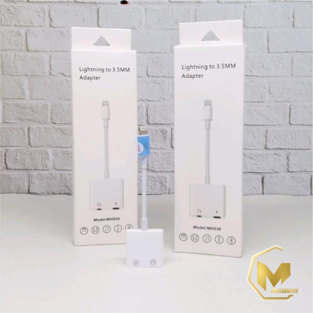 BM039 Lightning to 3.5 MM Adapter MH030 Bluetooth Jack Audio With Charging  MA147