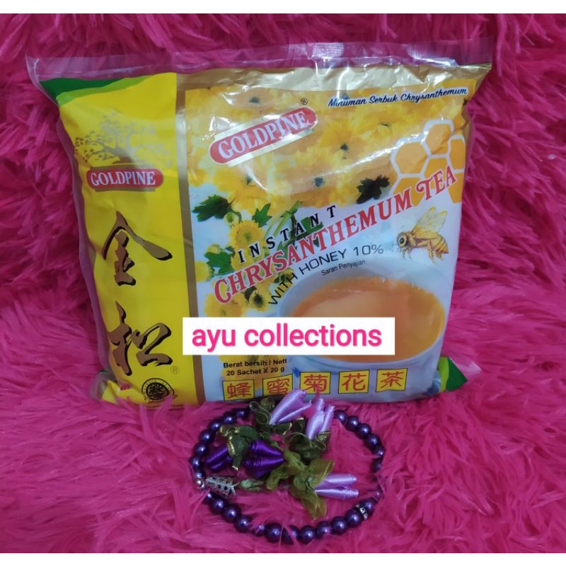 

Goldpine Crysanthemum Tea With Honey | Teh Krisan instan | ci hua cing + Madu