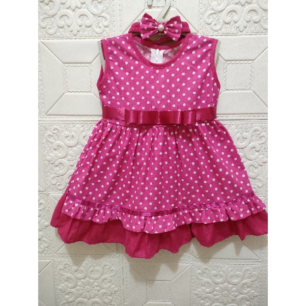 idr-fashion 6-12.bln/baju bayi perempuan/baju anak perempuan/dress anak bayi perempuan.-5