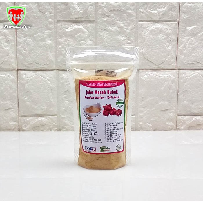 

Jahe Merah Bubuk 100 gram (Murni 100%) / Bubuk Jahe Merah