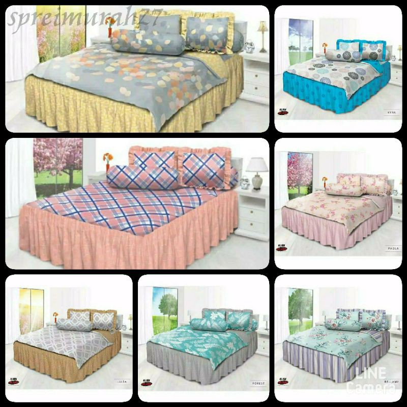 BEDCOVER MY LOVE T30 KING 180X200 LUISA AUTUM FOREST KYRA BELLAMY PAOLA WINTER FLORE MABEL