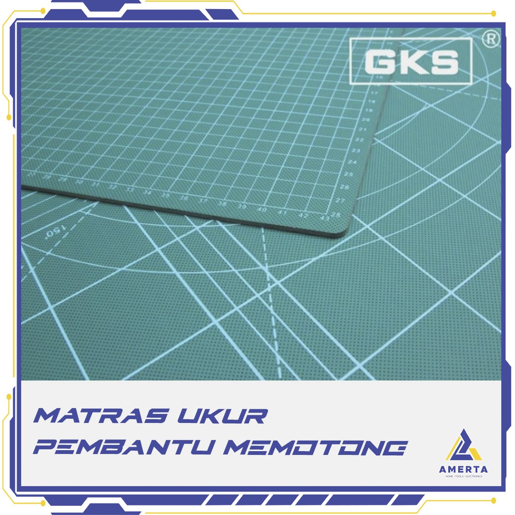 Work Cutting Mat Pad A3 45 x 30cm - GKSA3 - Green