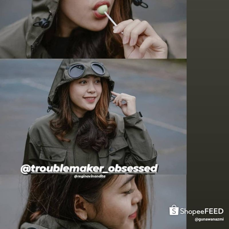 jaket google troblemaker/jaket cassuals