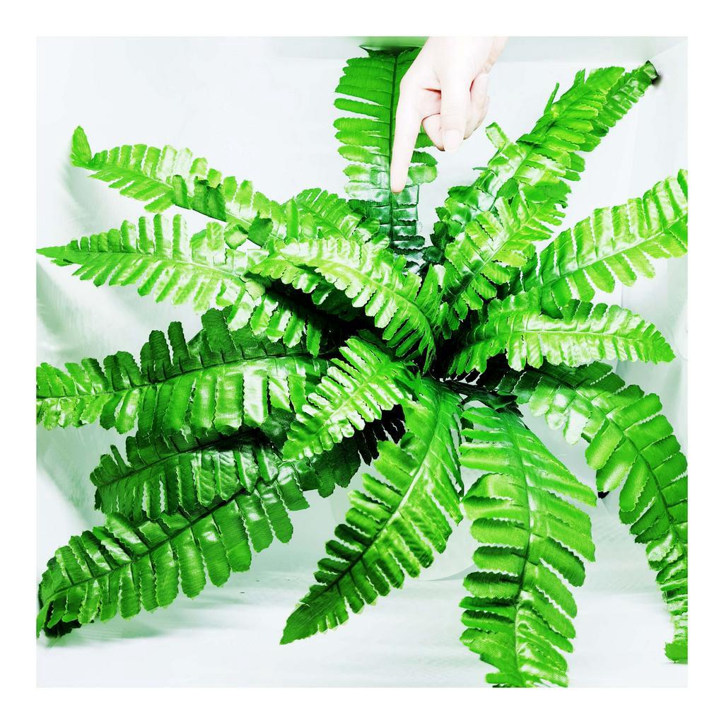 Daun Pakis Sintetis Besar Plastik Tanaman Hias Artificial Dekorasi Taman Seperti Asli