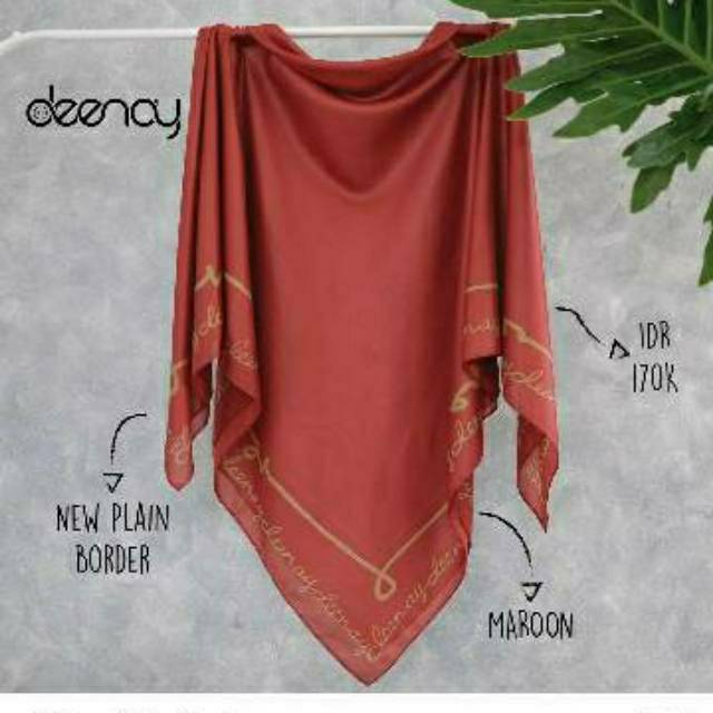 DEENAY / Mustard, Maroon, yellow,pink fanta, Black Red/ NEW BORDER SHINY