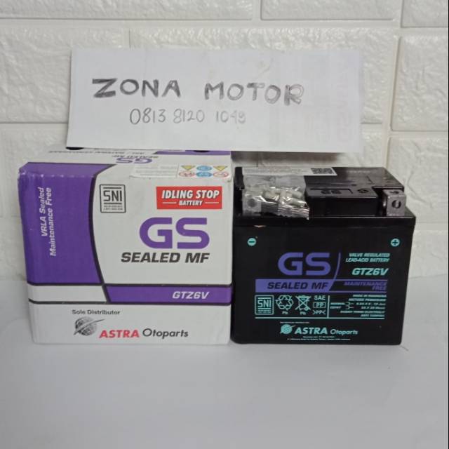 AKI MOTOR HONDA VARIO 125 150 GS ASTRA GTZ6V ASLI ASTRA OTOPART