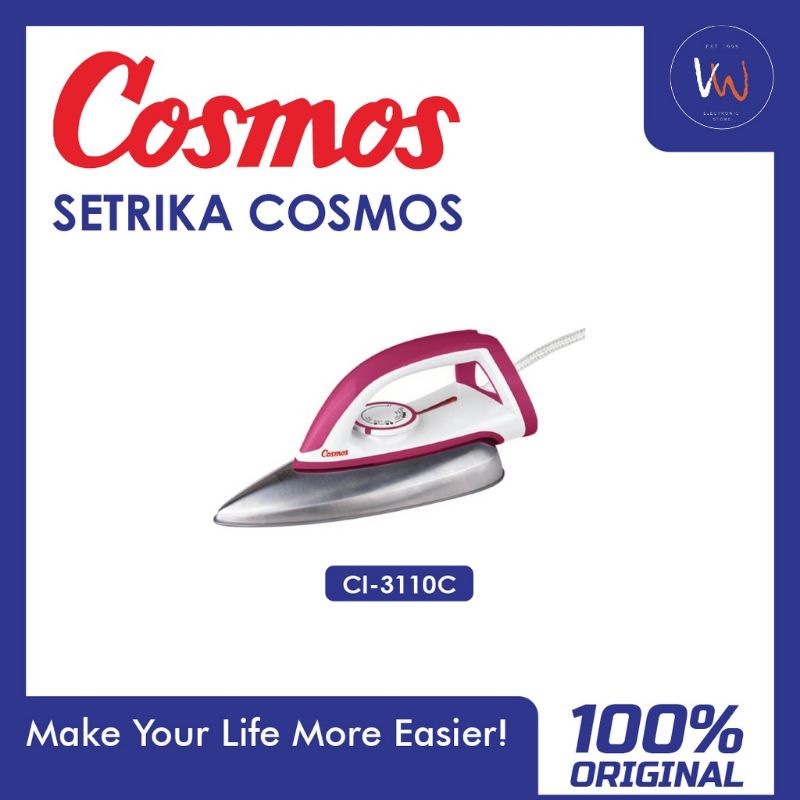 Cosmos Setrika Listrik CI 3110 C Tapak Keramik