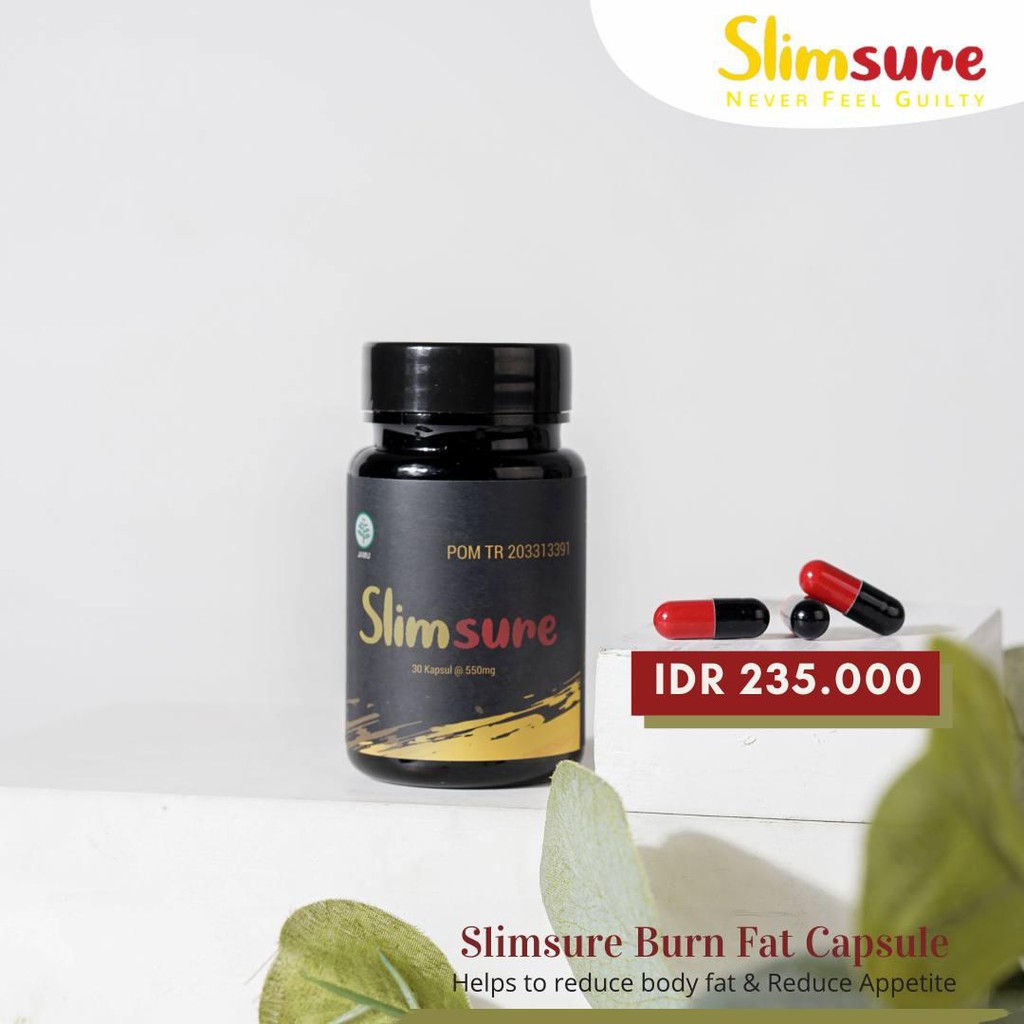 Slimsure Burn Fat CAPSULE STRONG (Menghancurkan dan Membakar Lemak jahat)