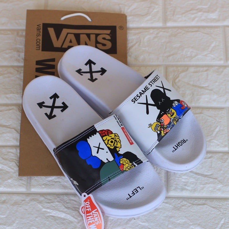 Promo 06-06      shopee Terlaris!! Sandal Selop SUPREMEE Alien wanita dan pria Sport Karet Import COD-1