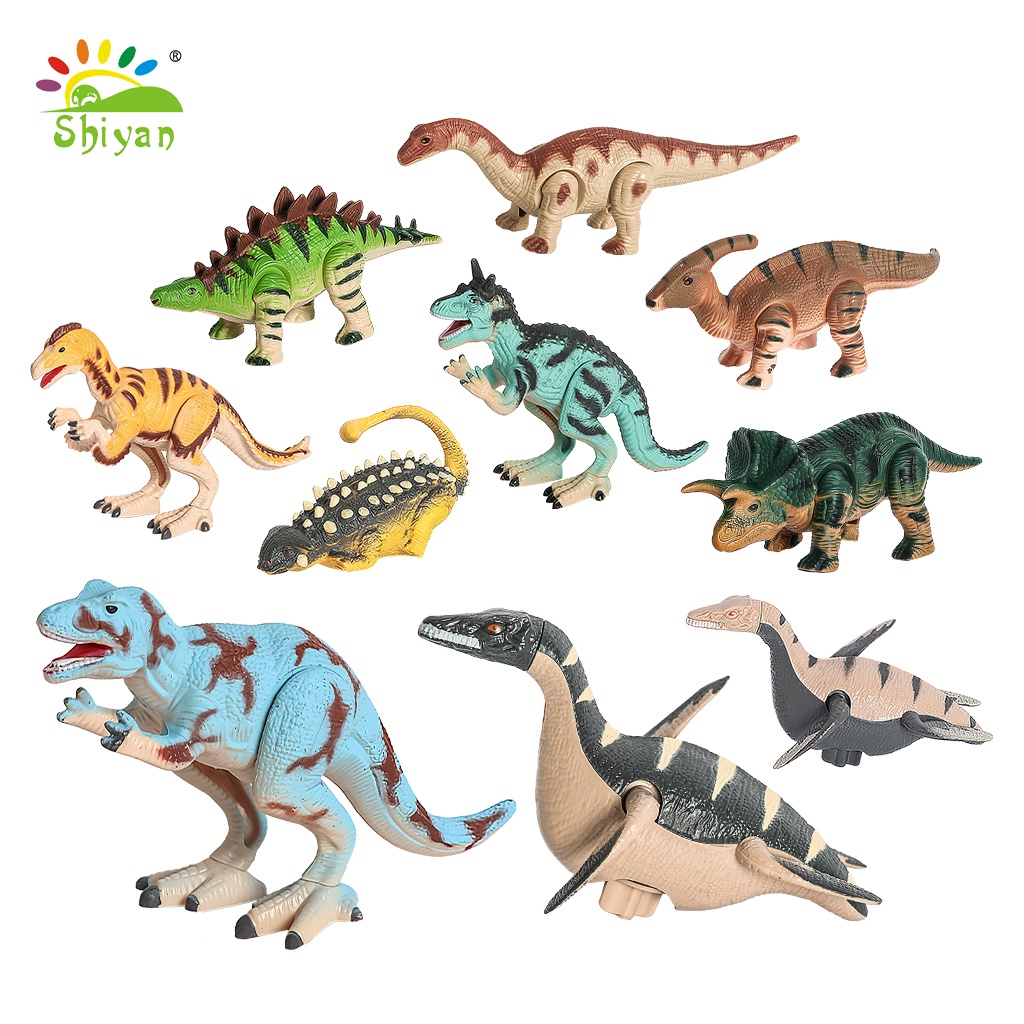 [Shiyan] mainan dinosaurus inersia putar dan mainkan mainan anak anak bayi lucu cool dinosaur kids toys PENGIRIMAN RANDOM