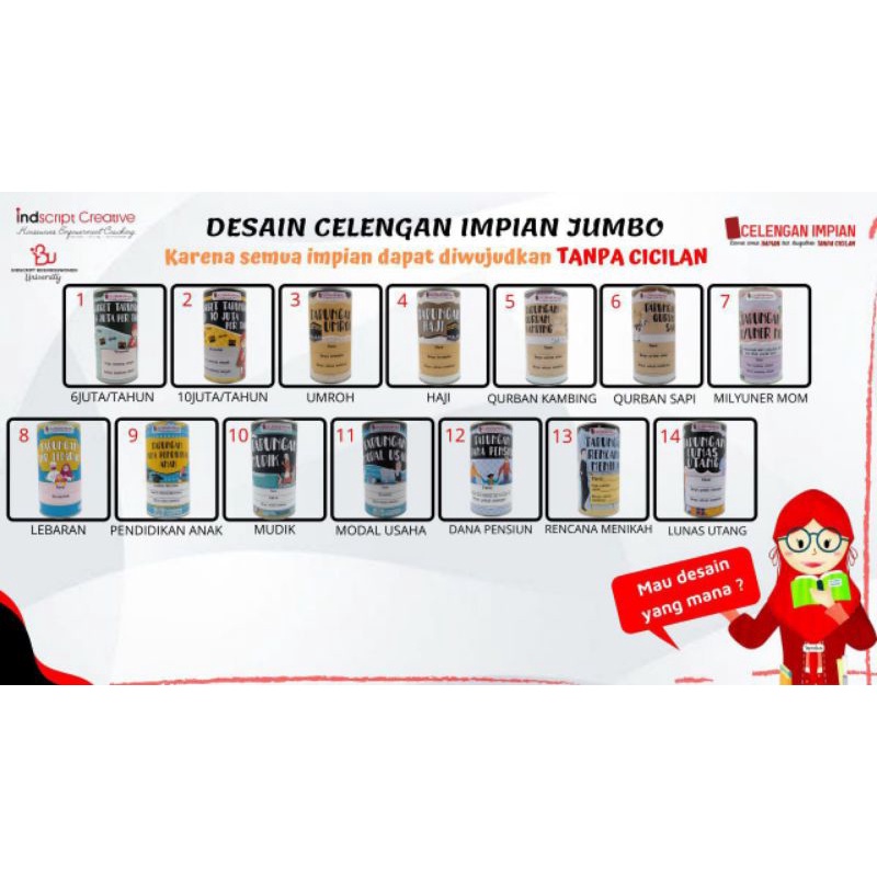 

Celengan Impian Jumbo