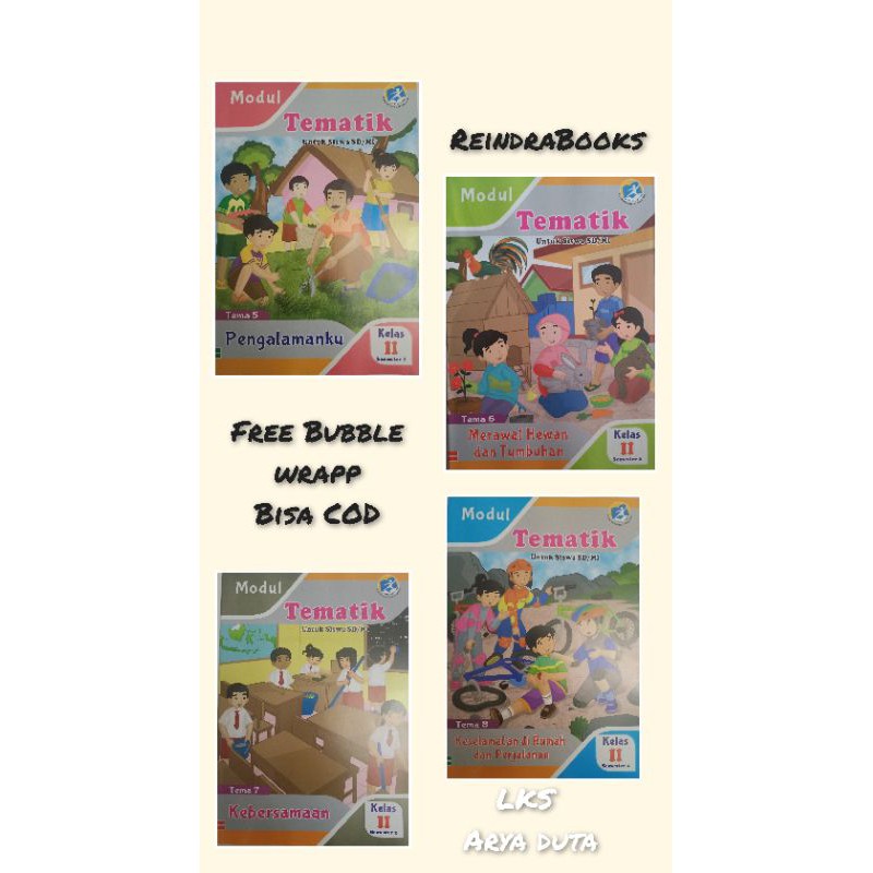 LKS TematikSD/MI kelas 2 smtr 2 k13 revisi