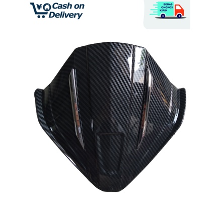 KARBON visor winsil carbon karbon honda vario 125 150 led new zoro