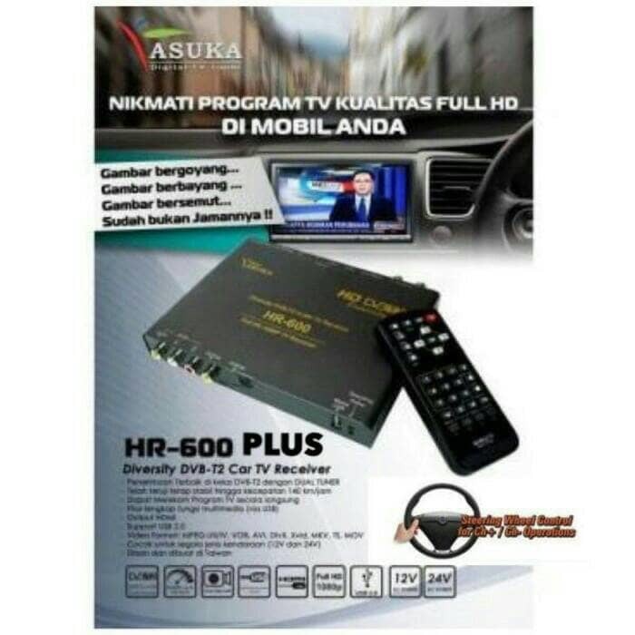 Promo Digital Car TV Tuner ASUKA HR 600PLUS HR 600 PLUS HR 600 PLUS Berkualitas