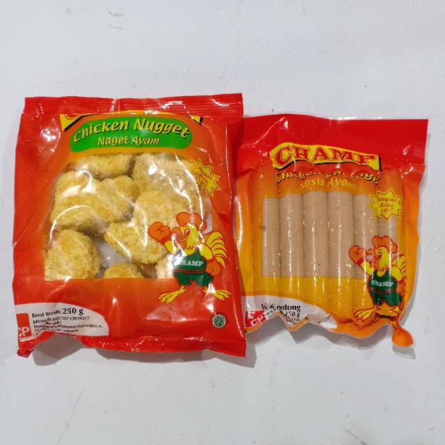

PAKET CHAMP nugget & sosis
