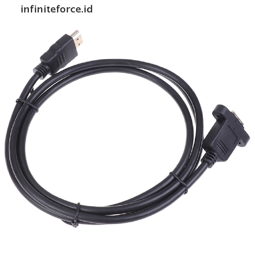 (Infiniteforce.Id) 1pc Kabel Extension Hdmi Male Ke Female Lapis Emas