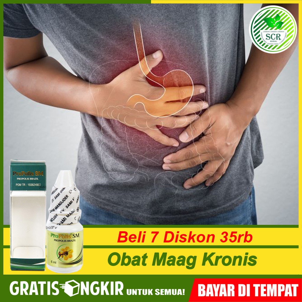 

Obat Maag Kronis, Gerd Asam Lambung Tinggi Herbal Alami Terlaris Propolis SM Di Cirebon Bisa COD