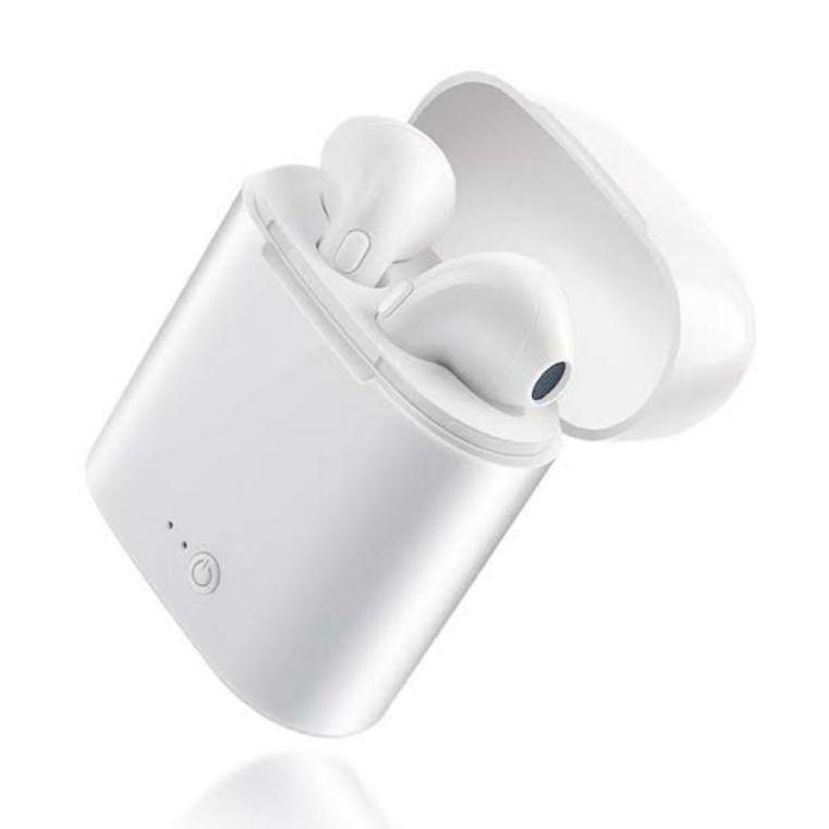 Headset bluetooth i7s tws 2 telinga earphone wireless hedset M52T