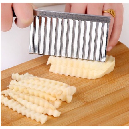 Pisau Gelombang Serbaguna Potong Iris Timun Wortel Kentang (WN91)