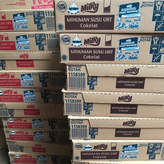 

Milky Susu bendera uht 115ml