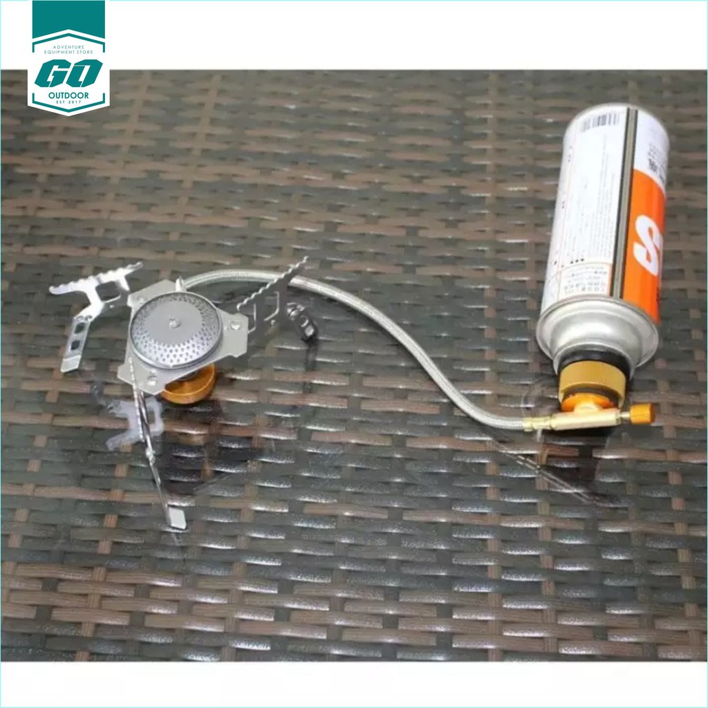 Kompor Portable Ultralight Selang - Kompor Gas Camping Mini Canister