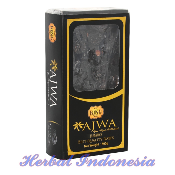 

KURMA DATES KING AJWA 500GR KING KHALAS AL MADINAH KING AJWA 500GR AMPUH