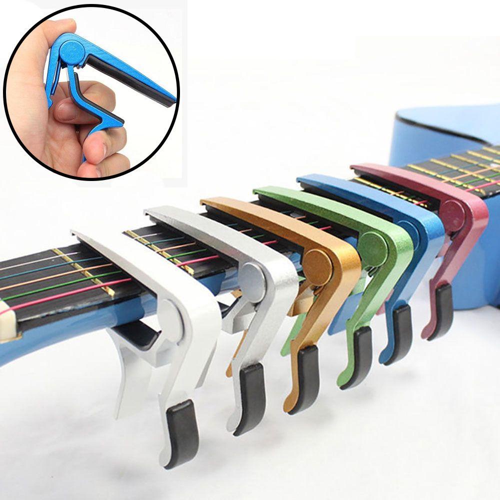 Top Guitar Capo Awet Fast Release Pengganti Penjepit Kunci Akustik/Elektrik/Klasik