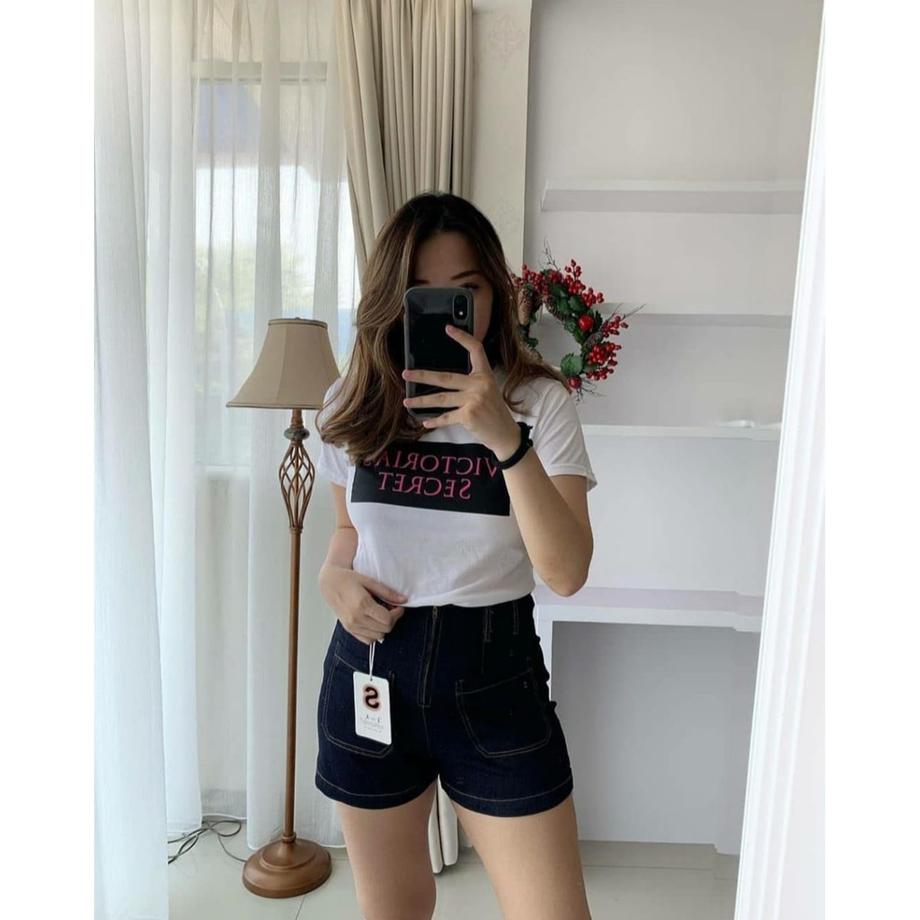 Victoria CELANA  WANITA  JEANS  HOTPANTS SECRET Shopee  