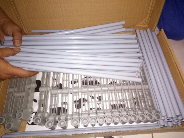 Rak Buku Portable 3 Sisi Multifungsi