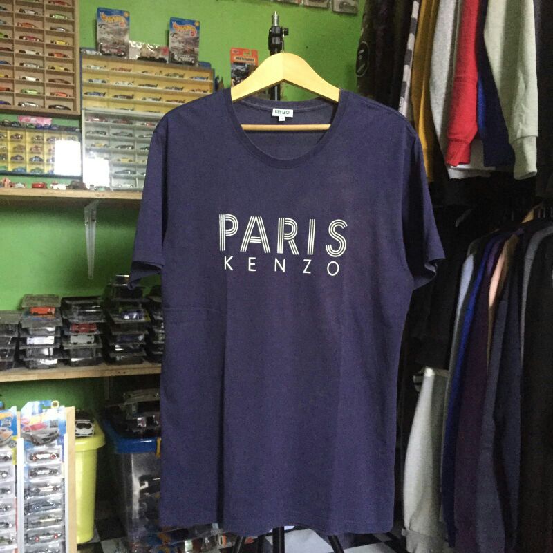 T Shirt Kenzo Paris second bekas thrift