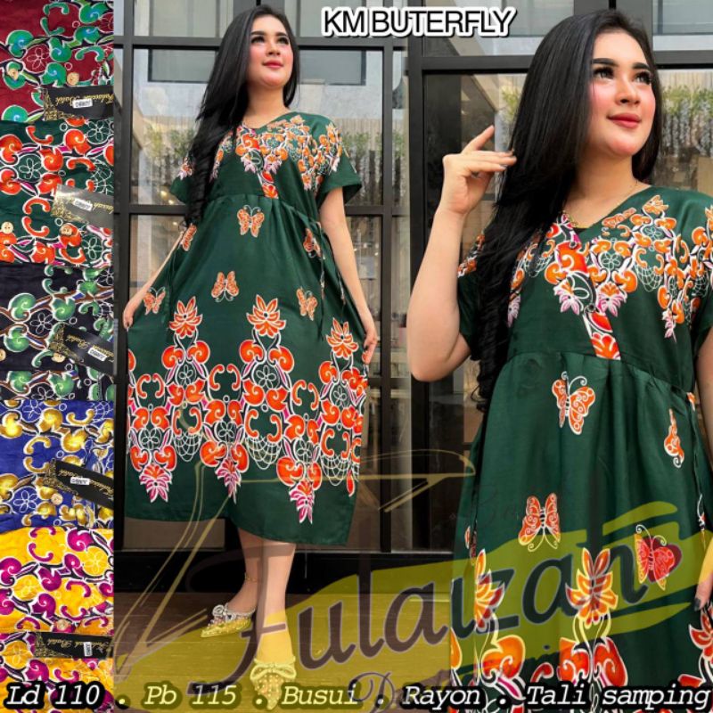 Daster Kimono Butterfly // Daster Kimono Busui // Daster Kimono viral