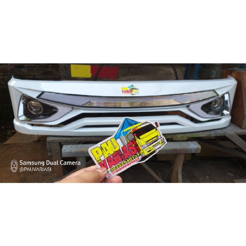 bemper canter elf giga traga l300 dyna dutro dll komplit set lampu