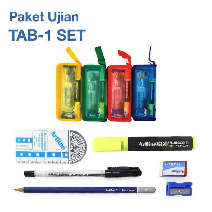 

JUAL GROSIR Paket Ujian Artline TAB-1 SET LENGKAP