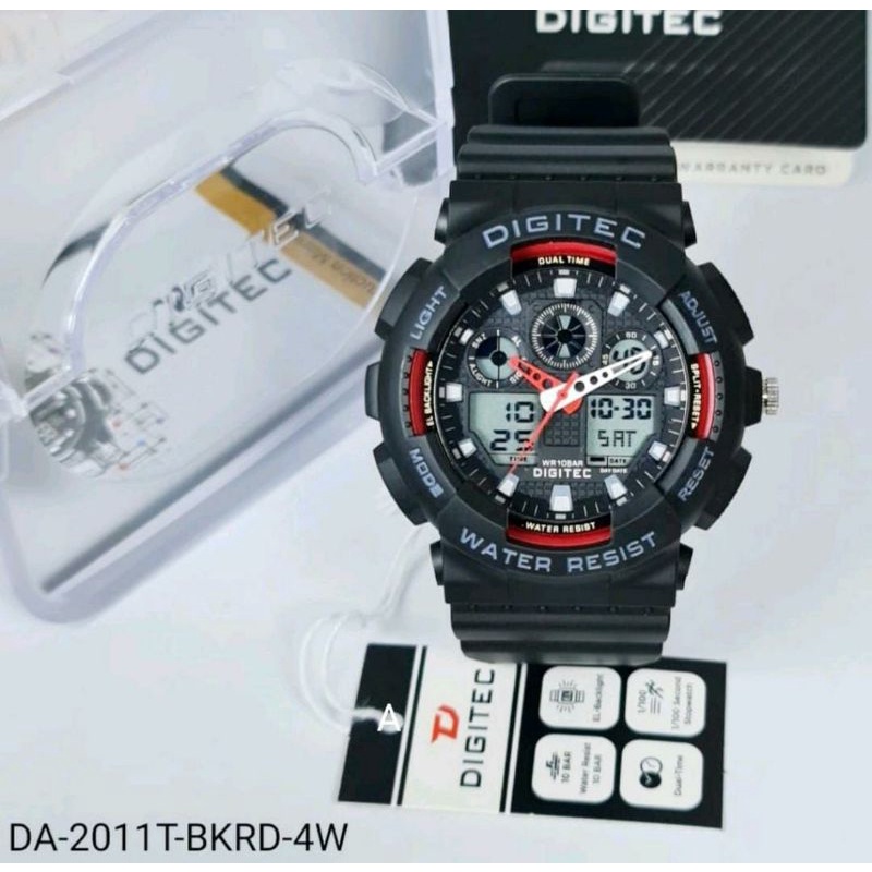 DA2011 JAM TANGAN DIGITEC 2011 JAM TANGAN DG2011 PRIA OUTDOOR JAM TANGAN ANTI AIR