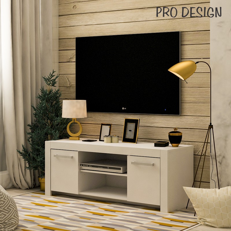 Pro Design Roma Rak TV / Meja TV Dengan 2 Rak 2 Pintu