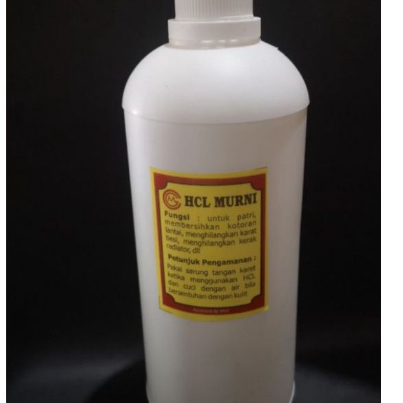 hcl air keras pembersih keramik