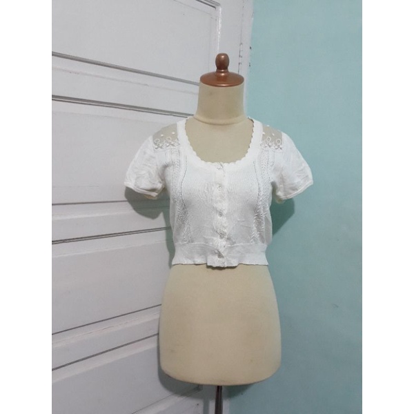 cardigan crop liz lisa