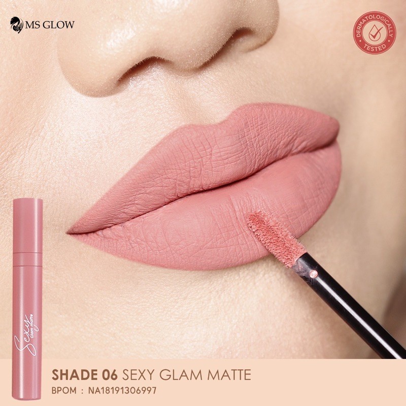 MS glow Sexy Glam Matte 06 lip matte-4