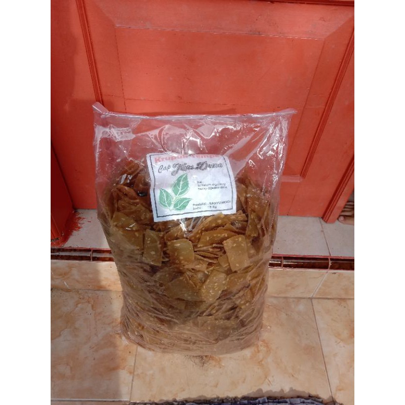 

kerupuk bleng tempe
