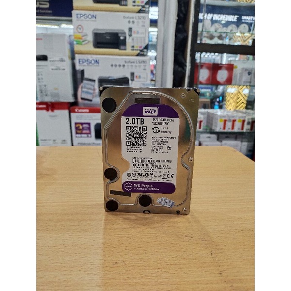 HDD INTERNAL WD PURPLE 2TB 3.5&quot; FOR CCTV