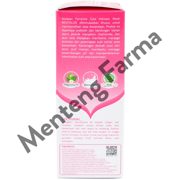 Andalan Feminine Care Revitalize Intimate Wash